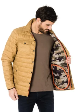Blouson Homme Schott Niels Ochre