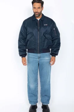 Blouson Homme Schott 21090Rs Navy