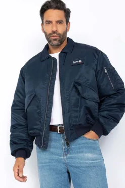 Blouson Homme Schott 21090Rs Navy