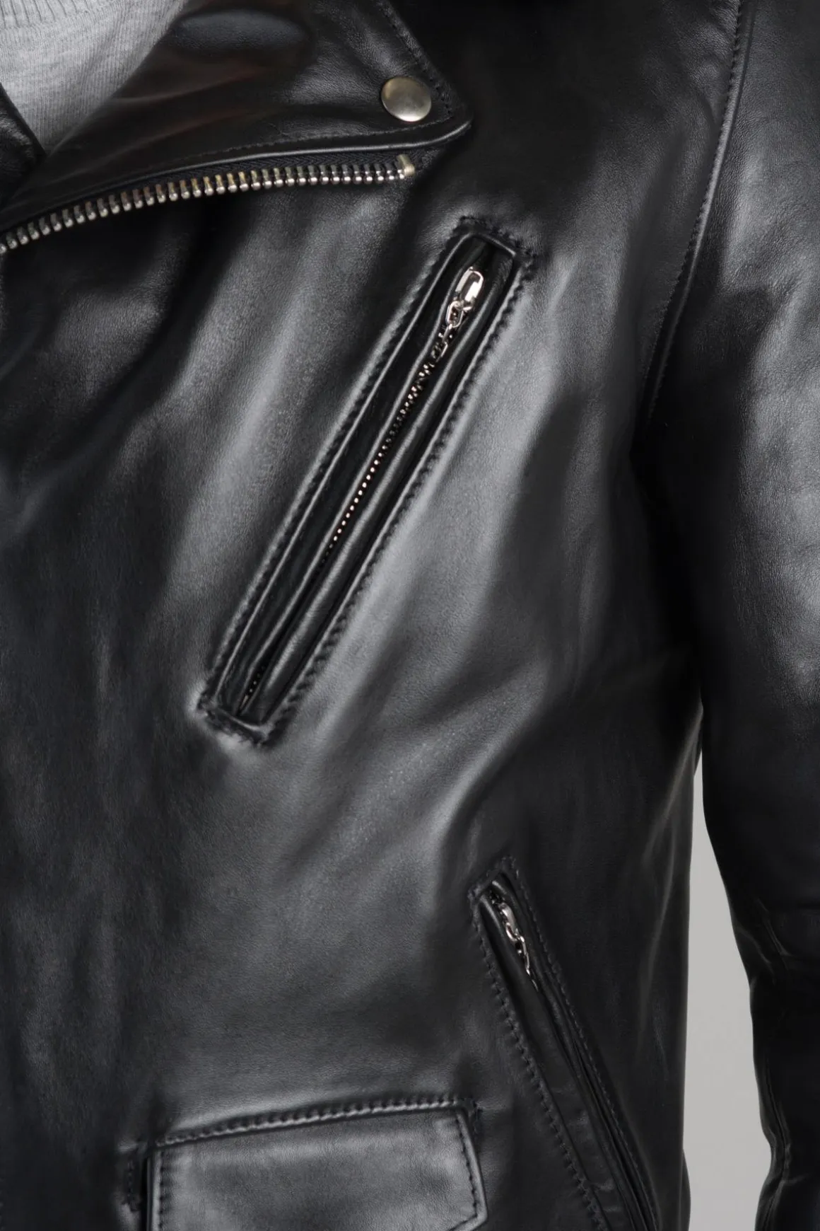 Blouson Homme Schott 613Sh Black