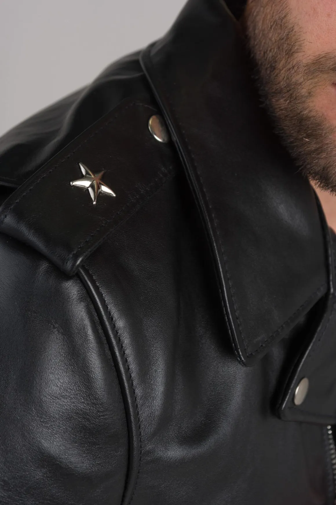 Blouson Homme Schott 613Sh Black