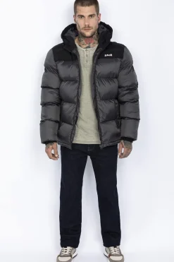 Blouson Homme Schott Utah2 Anthracite