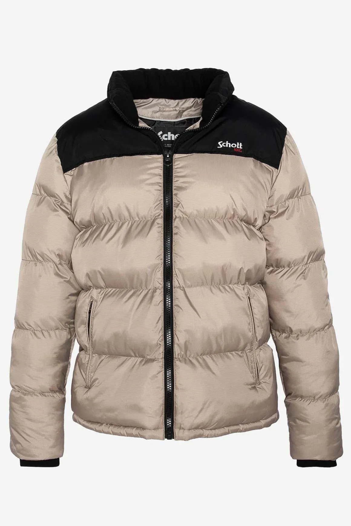 Blouson Homme Schott Utah Beige