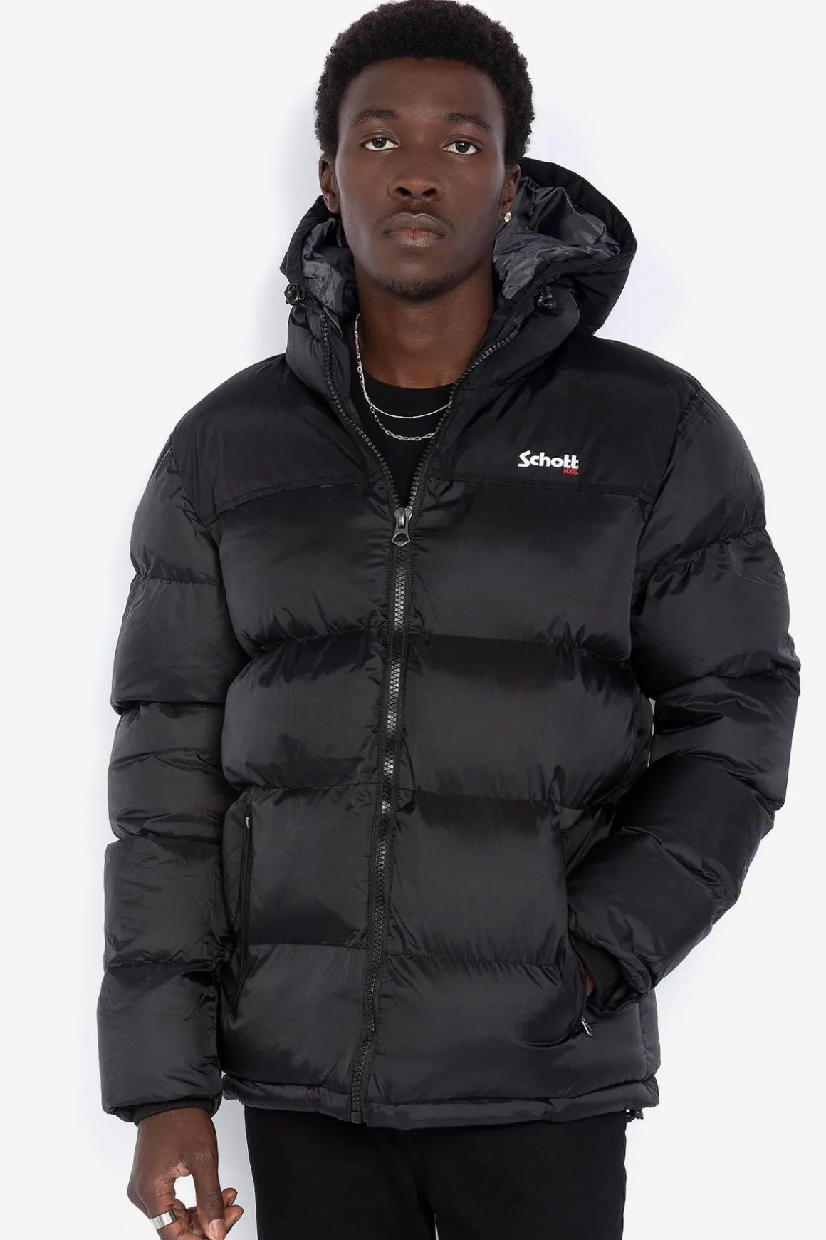 Blouson Homme Schott Utah2 Black