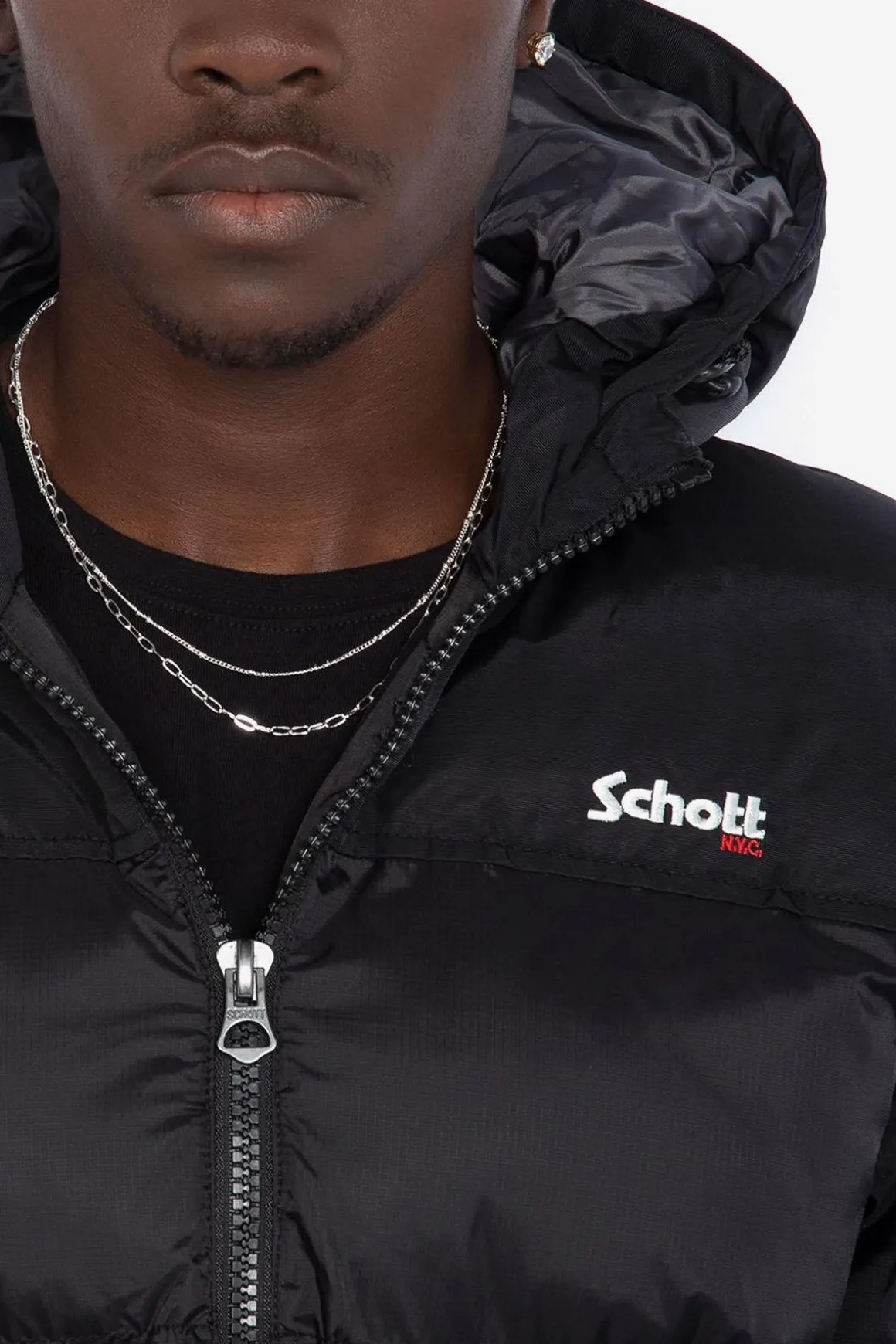 Blouson Homme Schott Utah2 Black