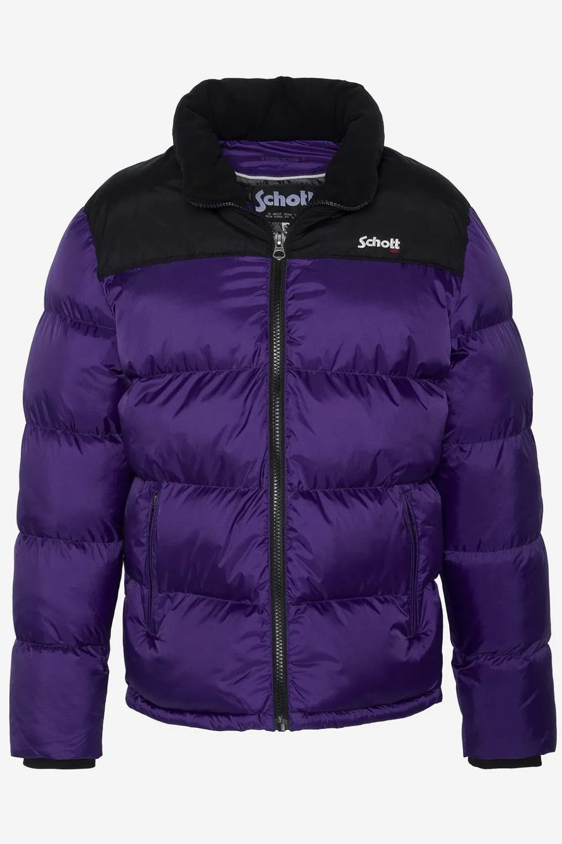 Blouson Homme Schott Utah Purple