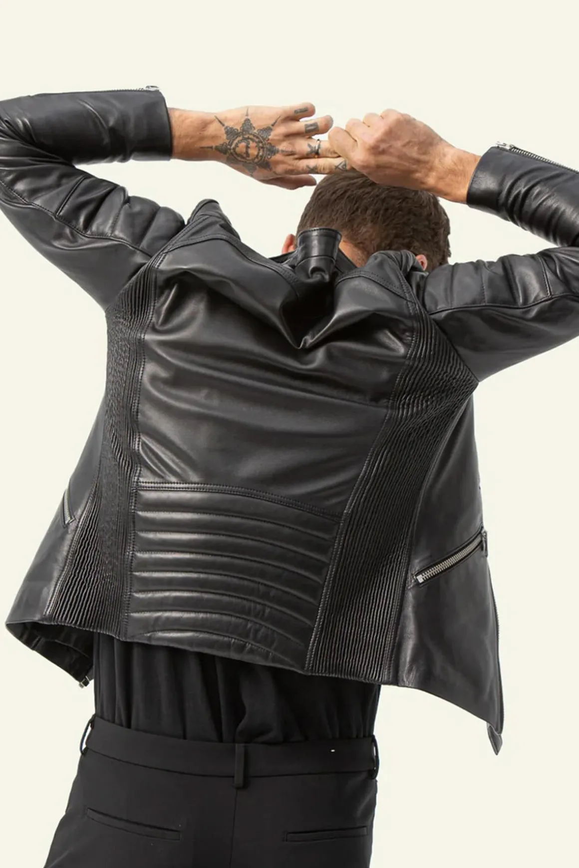 Blouson Homme Serge Pariente Gladiator Ag Black