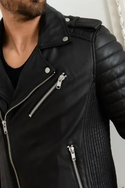 Blouson Homme Serge Pariente Hipster Noir