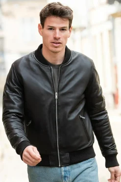 Blouson Homme Serge Pariente Bonbon Black