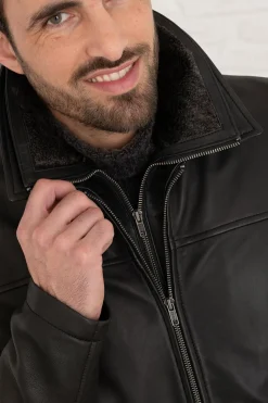 Blouson Homme Serge Pariente Blouson Cvn Black