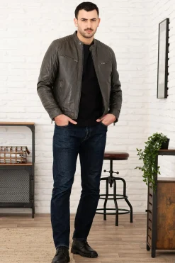 Blouson Homme Serge Pariente Alon 2 Anthracite