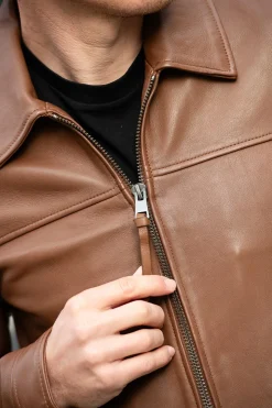 Blouson Homme Serge Pariente Balbao Cinamon