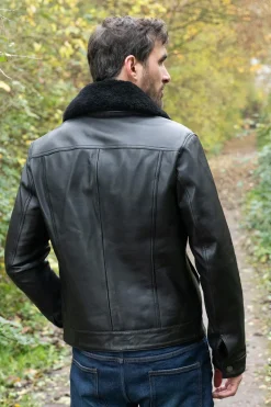 Blouson Homme Serge Pariente Elias Black