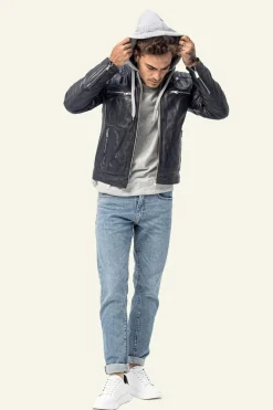 Blouson Homme Serge Pariente Road Hood Navy