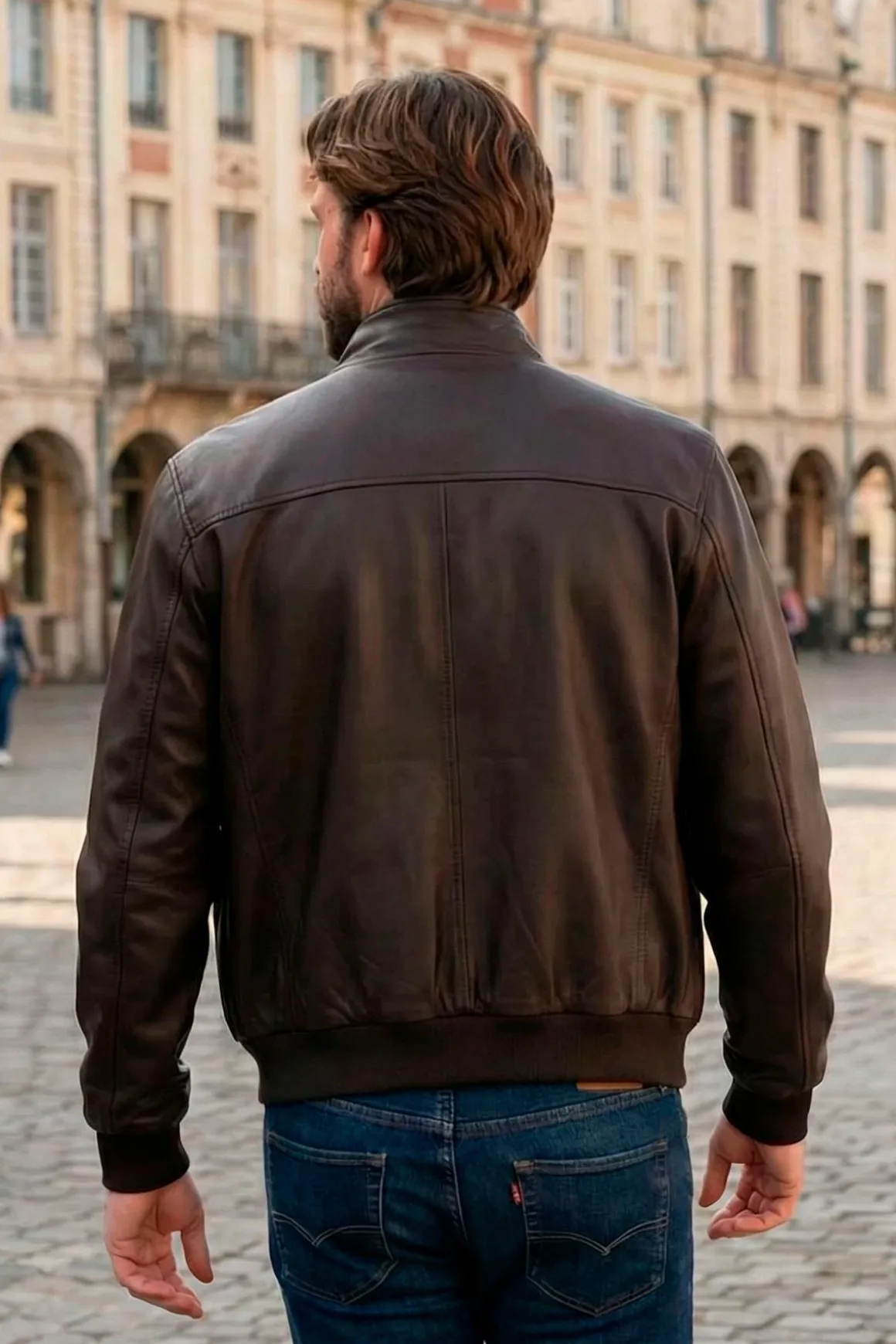 Blouson Homme Serge Pariente Expo Marron