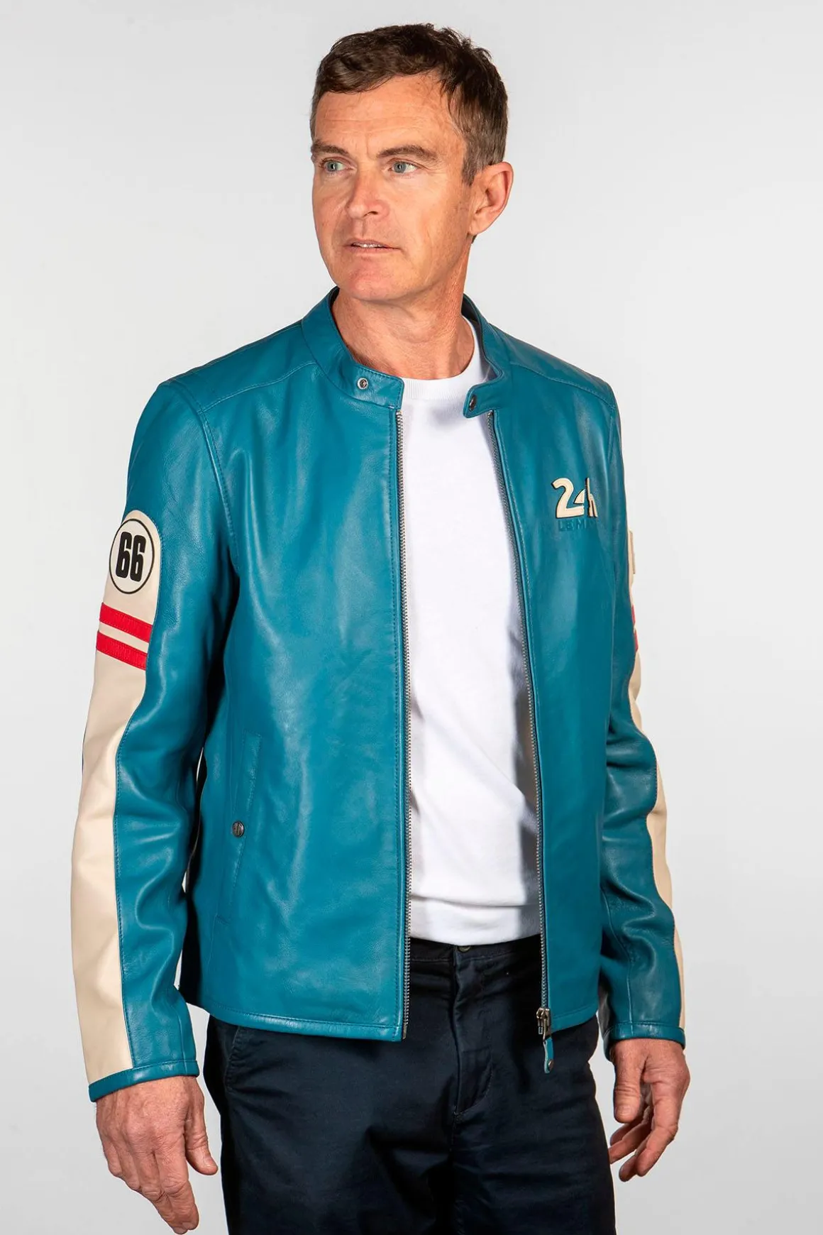 Blouson Homme Steve Mcqueen Colin Bleu Mallard