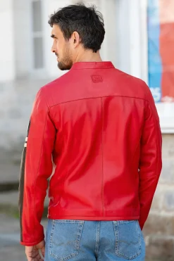 Blouson Homme Steve Mcqueen Colin Red Pepper