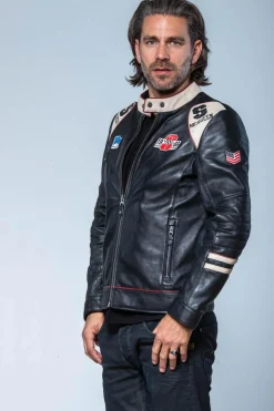 Blouson Homme Steve Mcqueen Clint Black