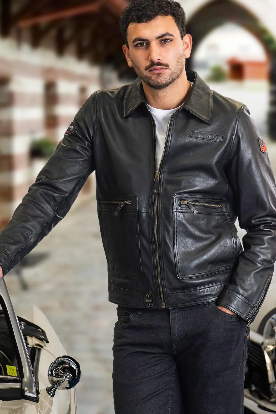 Blouson Homme Steve Mcqueen Craig2 Black