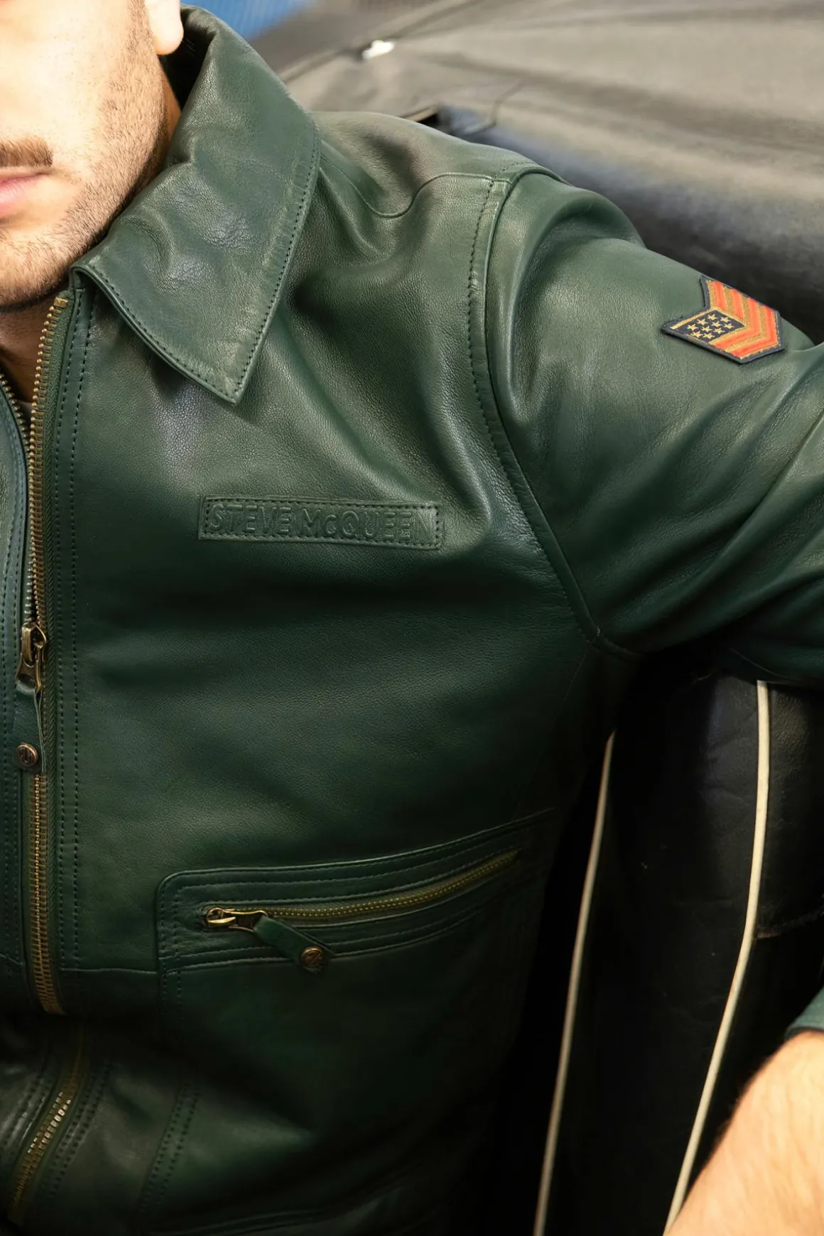 Blouson Homme Steve Mcqueen Craig2 Pine