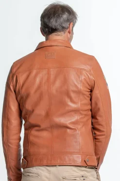 Blouson Homme Steve Mcqueen Charlie Sheep Steve Mcqueen Crown Havane