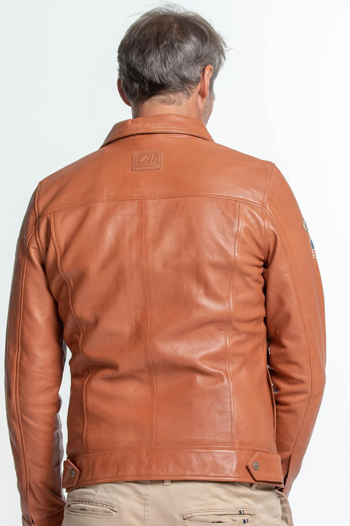 Blouson Homme Steve Mcqueen Charlie Sheep Steve Mcqueen Crown Havane