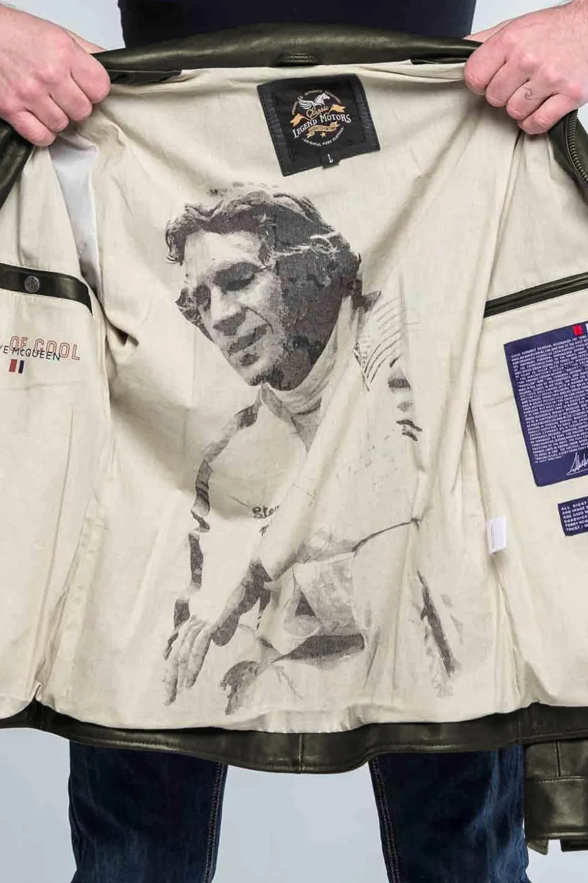 Blouson Homme Steve Mcqueen Dennis Army