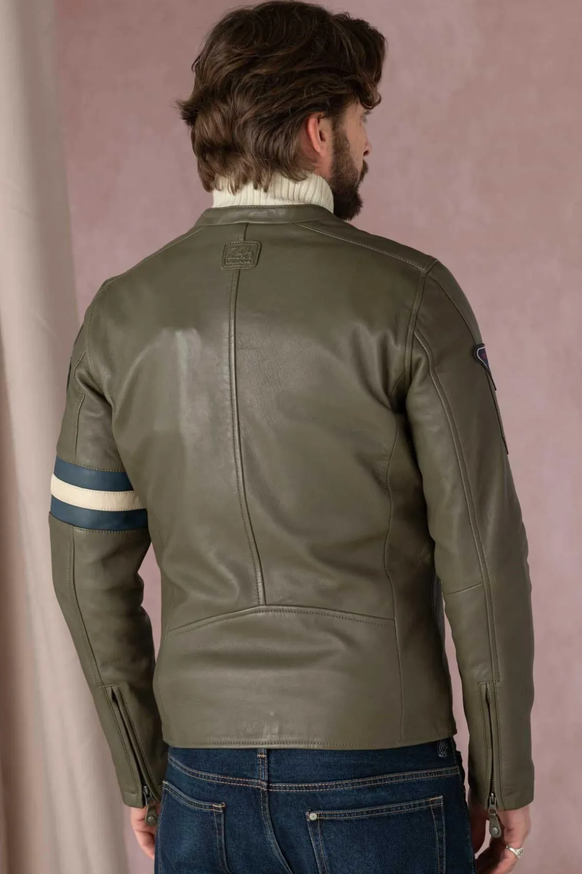 Blouson Homme Steve Mcqueen Gary Sheep Crown Khaki