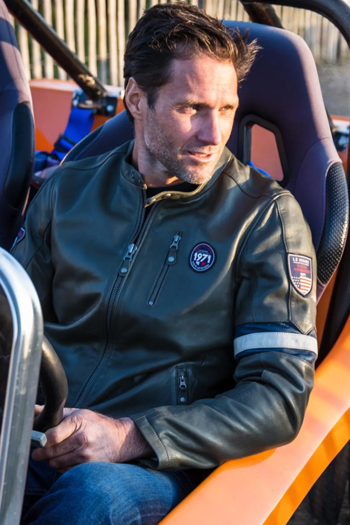Blouson Homme Steve Mcqueen Gary Sheep Crown Khaki
