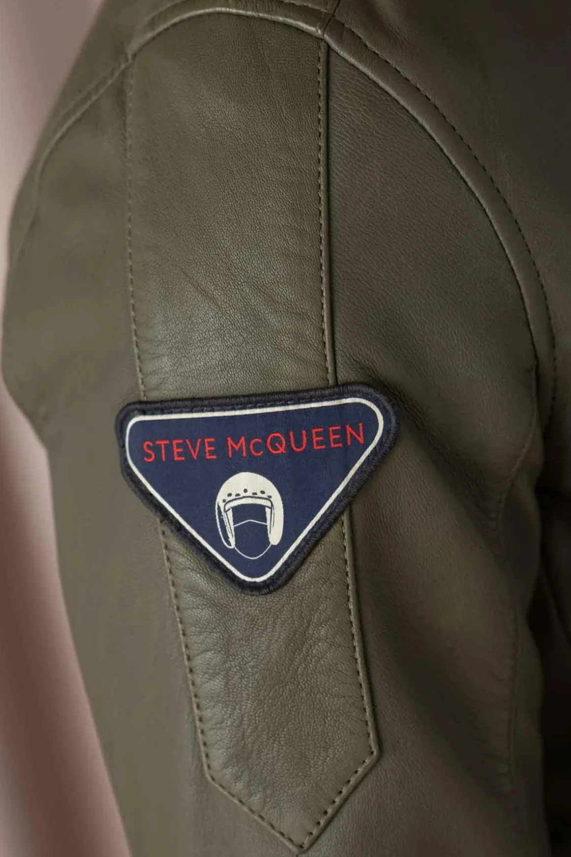 Blouson Homme Steve Mcqueen Gary Sheep Crown Khaki