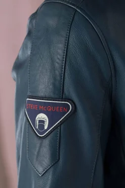 Blouson Homme Steve Mcqueen Gary Sheep Crown Royal Blue