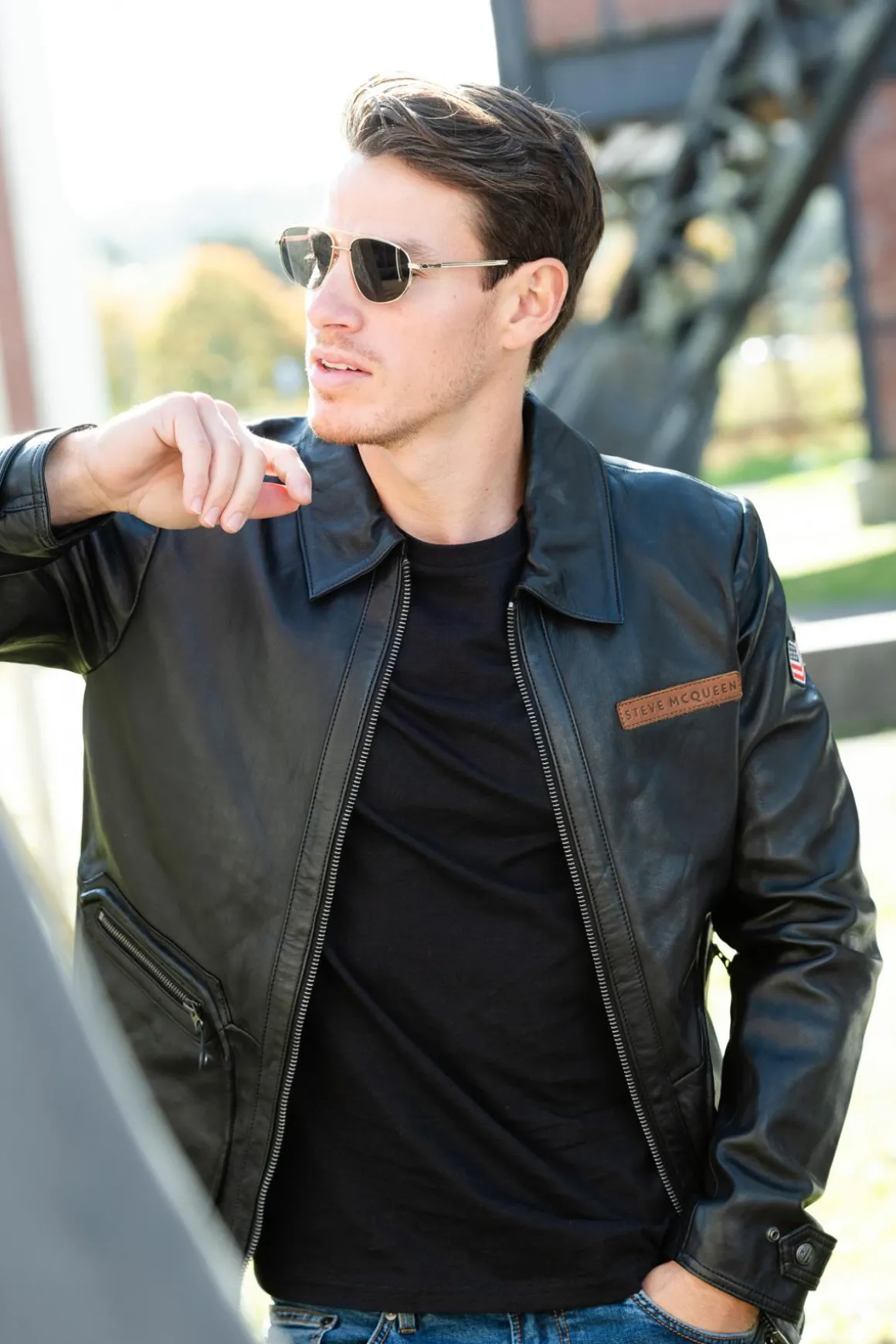 Blouson Homme Steve Mcqueen Joshua Black