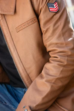 Blouson Homme Steve Mcqueen Joshua Tobacco