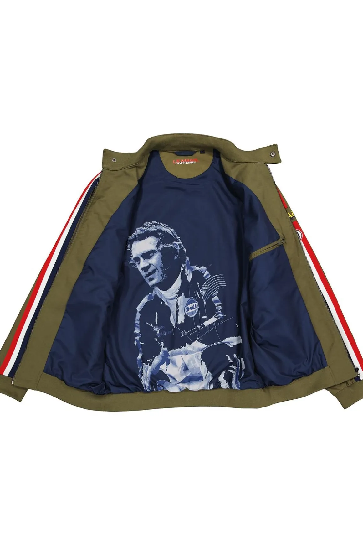 Blouson Homme Steve Mcqueen Jam01-324 Kaki