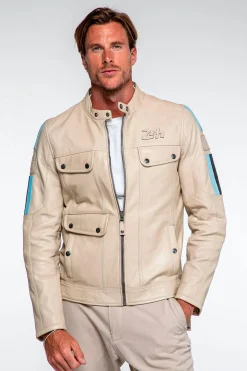 Blouson Homme Steve Mcqueen Lagache Ecru