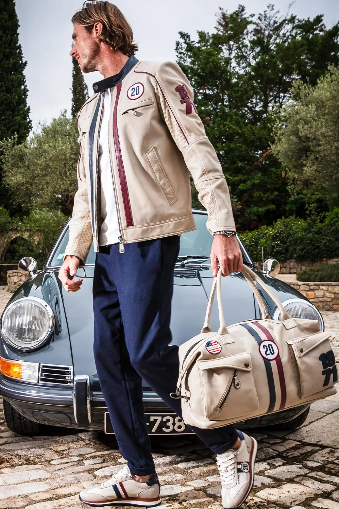 Blouson Homme Steve Mcqueen Liam Ecru