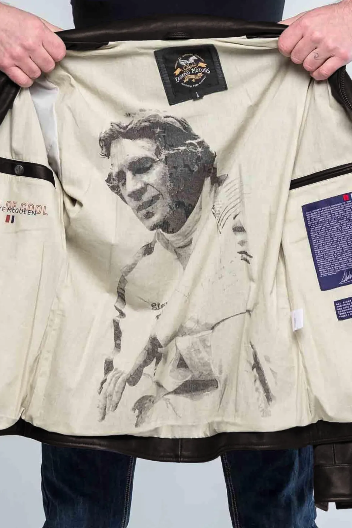 Blouson Homme Steve Mcqueen Sedwick3 Dark Brown