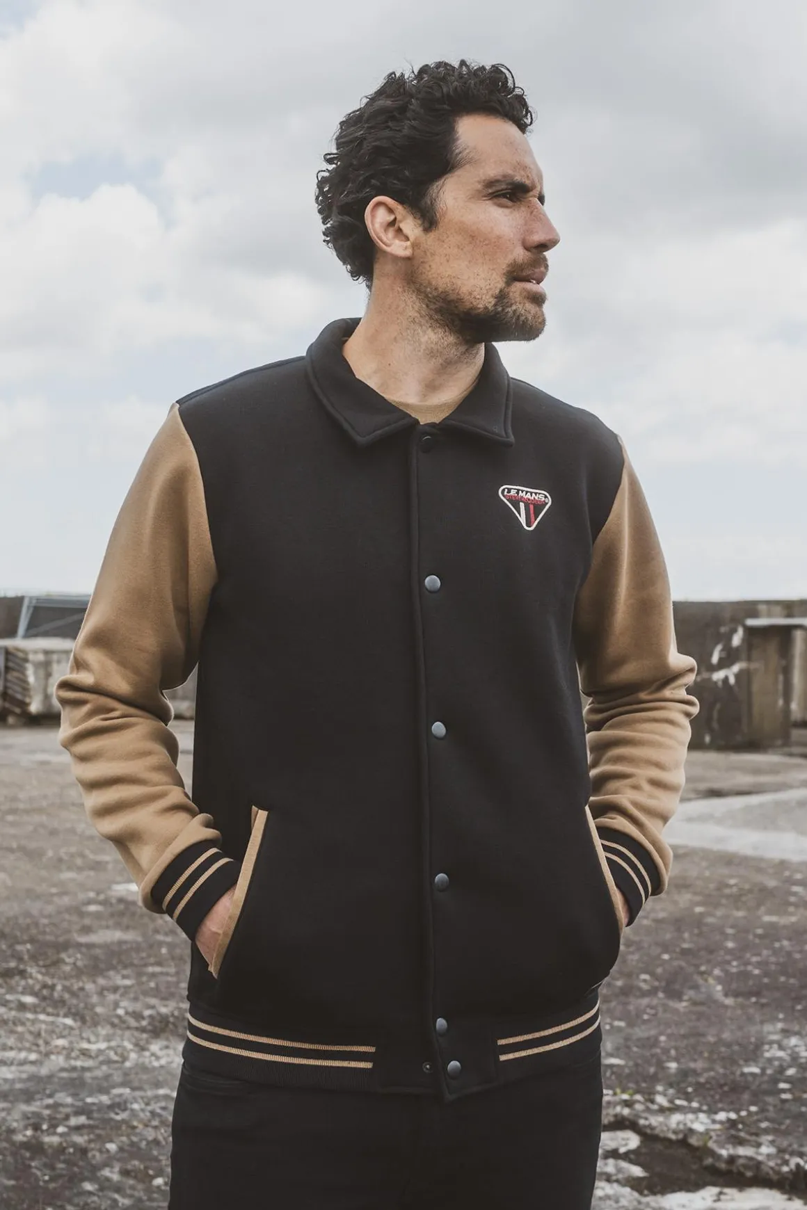 Blouson Homme Steve Mcqueen Sweatshirt Ssm03-005 Noir
