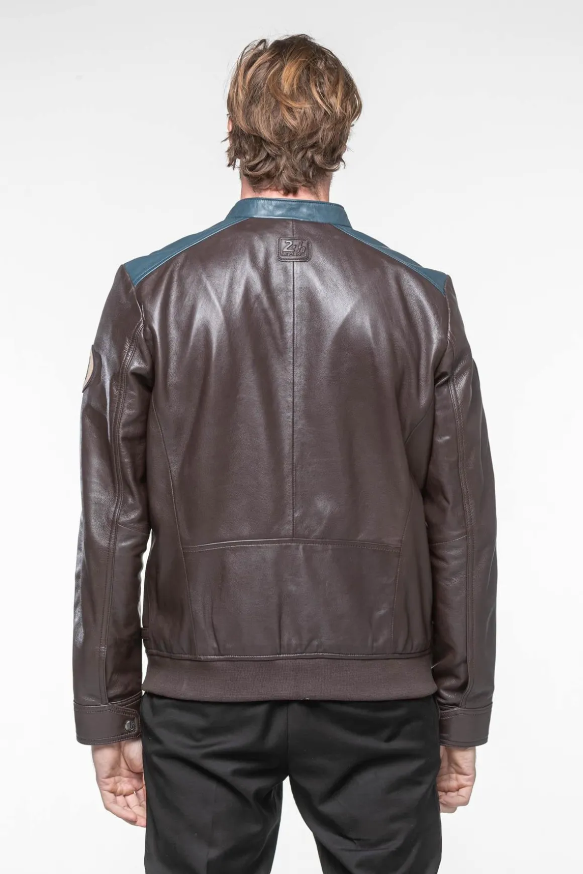 Blouson Homme Steve Mcqueen Titus2 Dark Brown