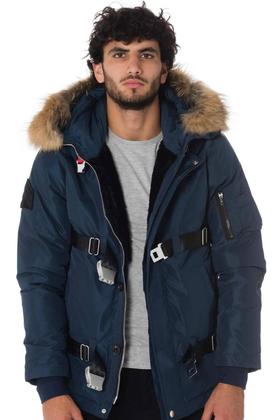 Blouson Homme The New Designers Captain Navy
