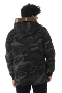 Blouson Homme The New Designers Snapped Black/Kaki