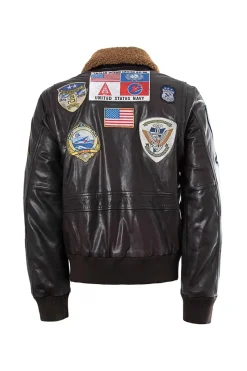 Blouson Homme Top Gun Tg-Lea-02 Jacket Men Brown