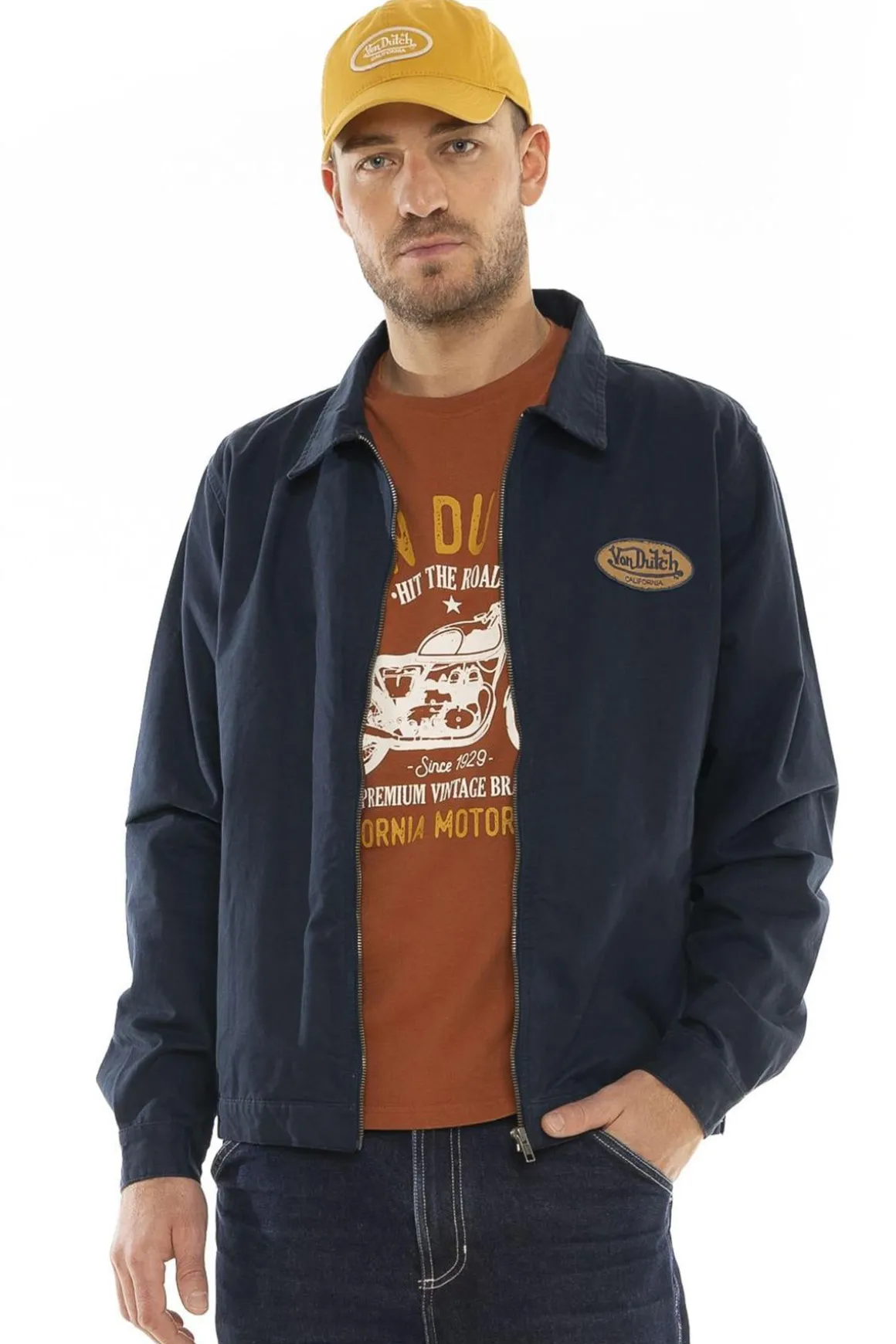 Blouson Homme Von Dutch Veste Garage Nv