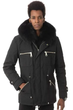 Blouson Homme Wild Arctic By Flo & Clo Joker Tex + Fur Piuminonero