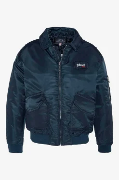Blouson Mixte Schott Danwrs Navy