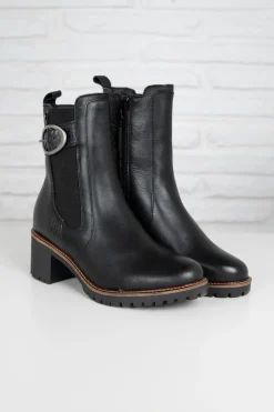 Boots / Bottes Femme Redskins Rs.flag V1 Crust Noir