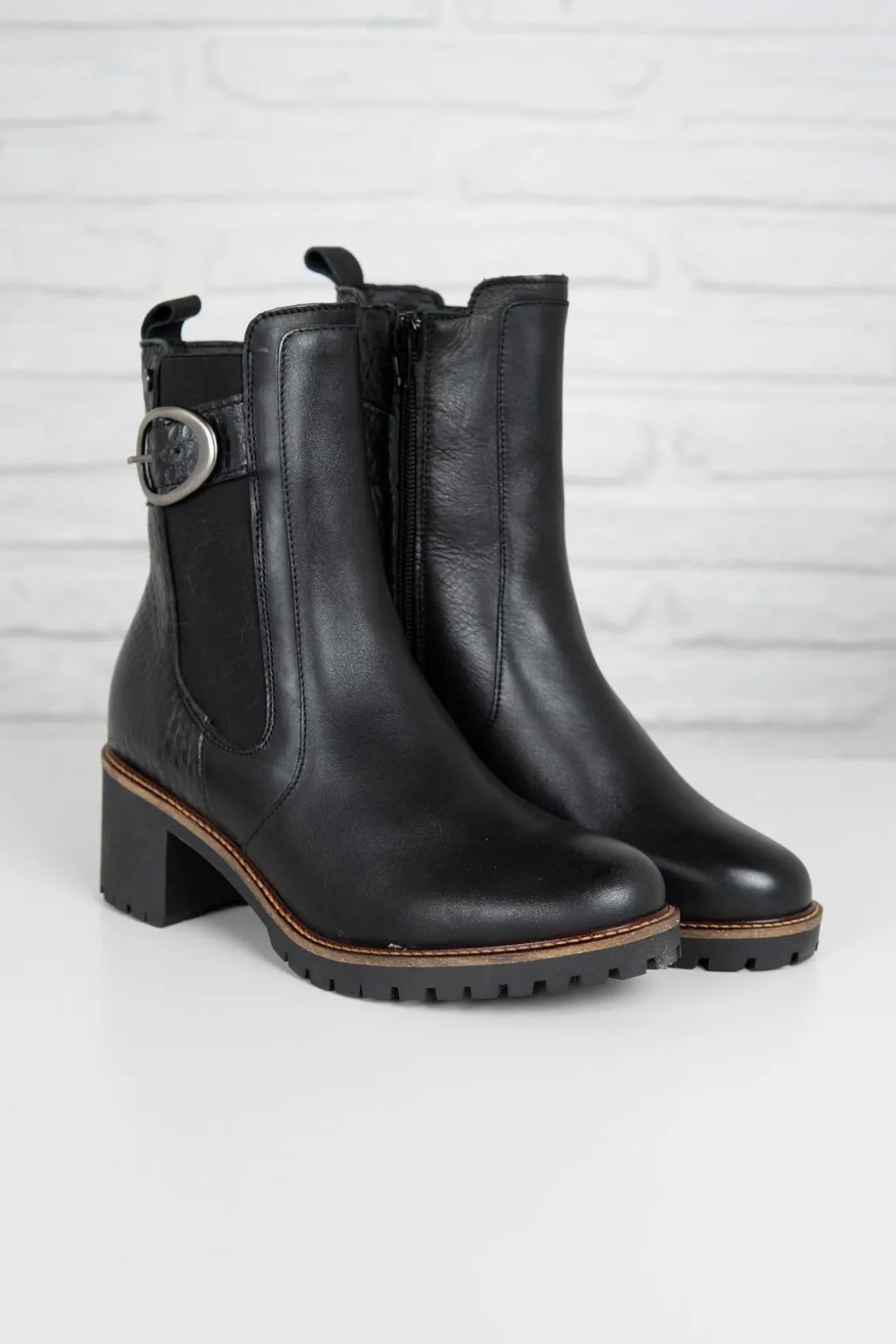 Boots / Bottes Femme Redskins Rs.flag V1 Crust Noir