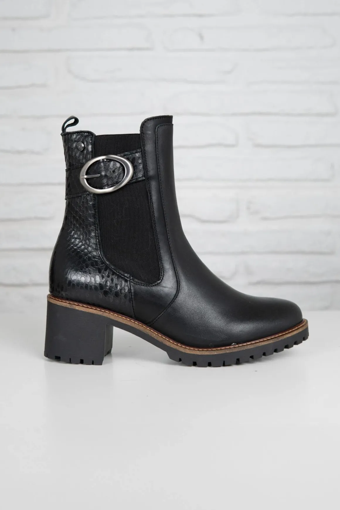 Boots / Bottes Femme Redskins Rs.flag V1 Crust Noir