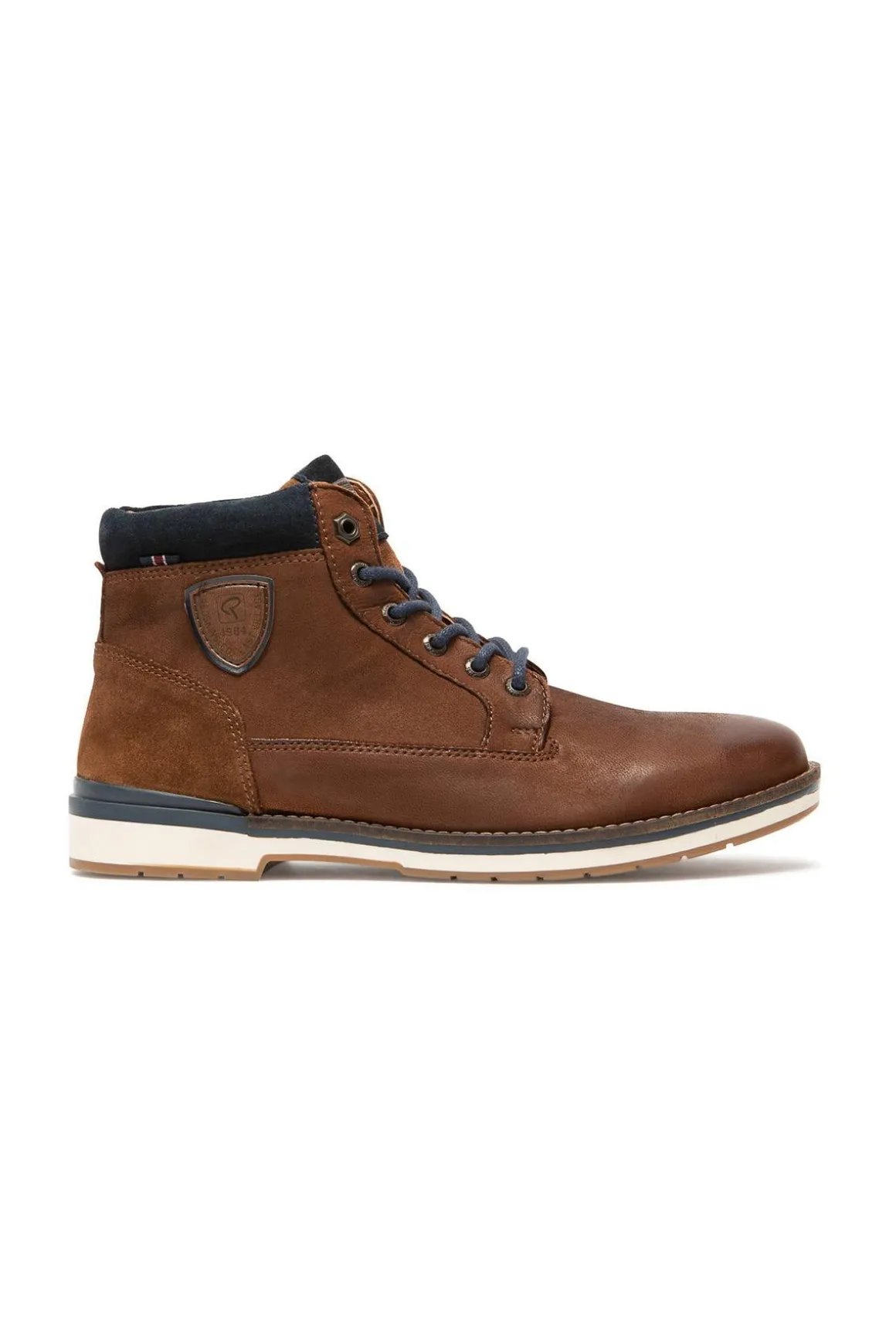 Boots / Bottes Homme Redskins Accroli Cognac Marine