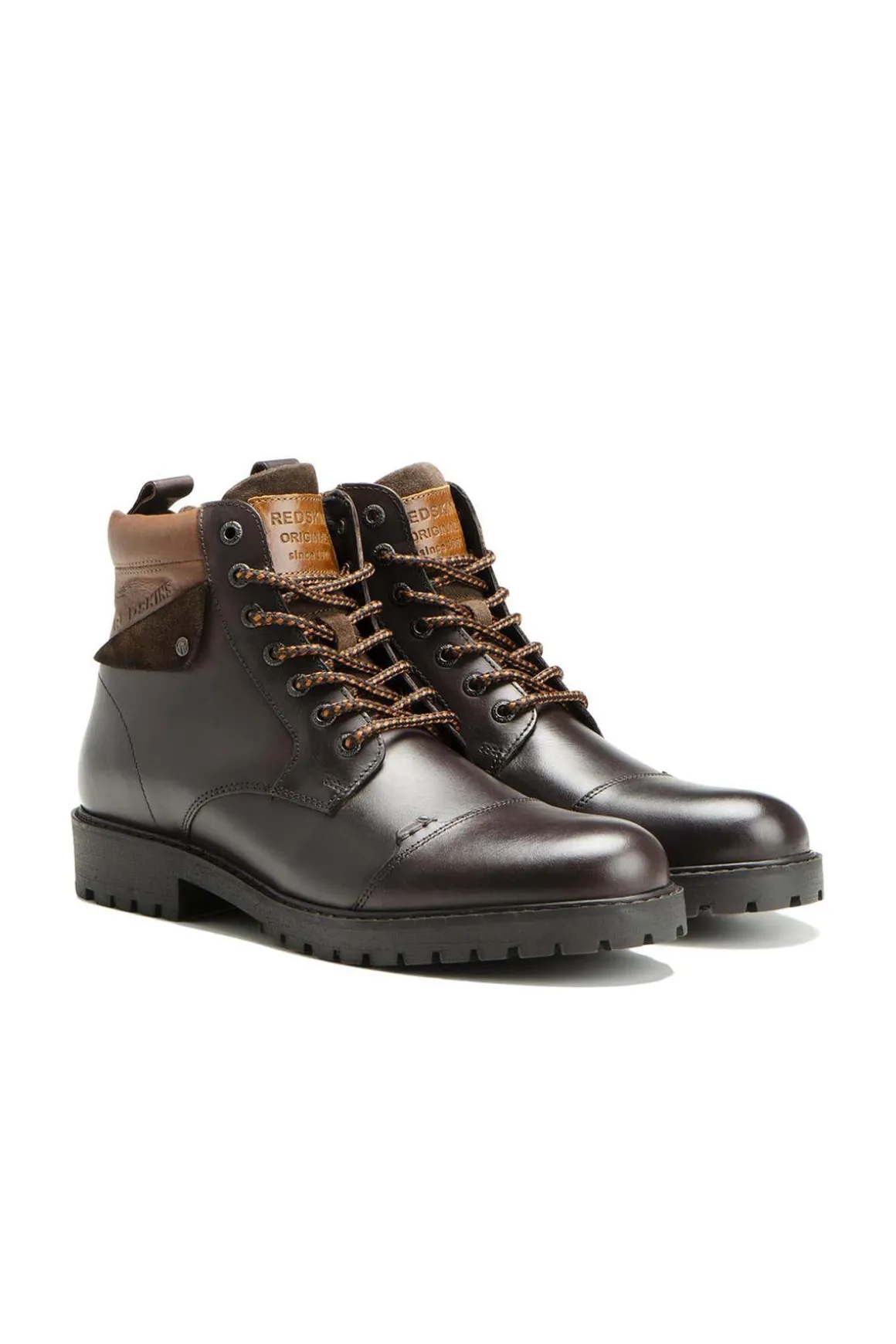 Boots / Bottes Homme Redskins Tuto Chataigne Cognac